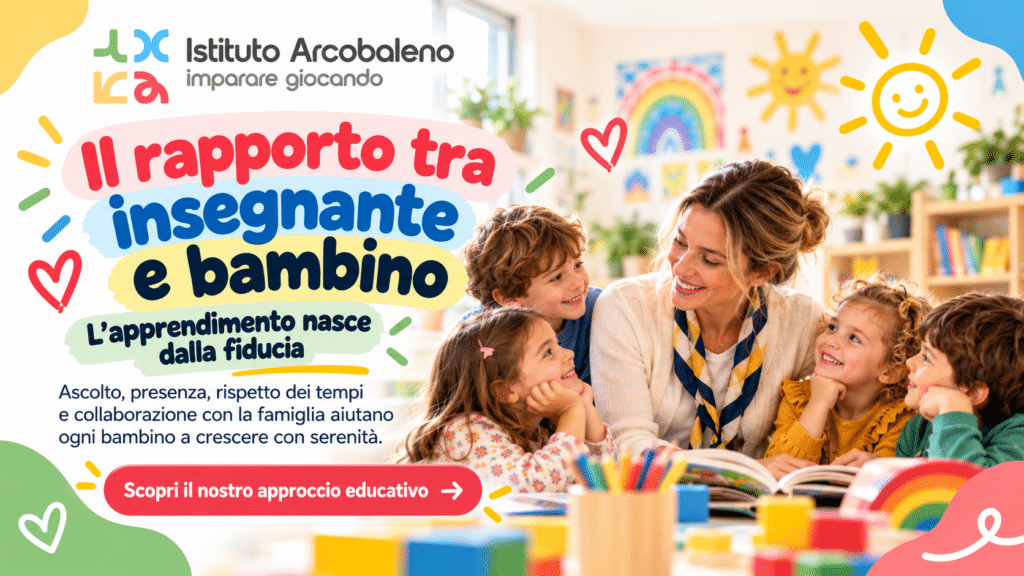 Il rapporto tra insegnante e bambino